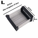 Extended Kitchen Sink Drain Basket