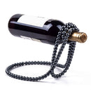 Floating Pearl Necklace Wine Rack